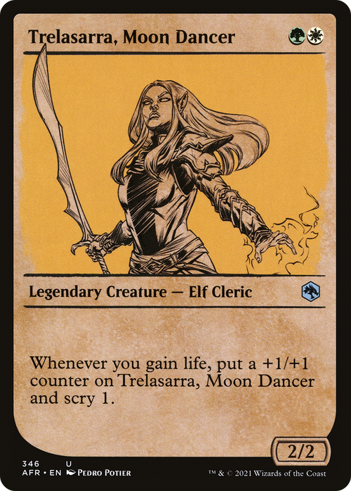 Trelasarra, Moon Dancer (Showcase) (AFR-346) - Adventures in the Forgotten Realms: (Showcase)