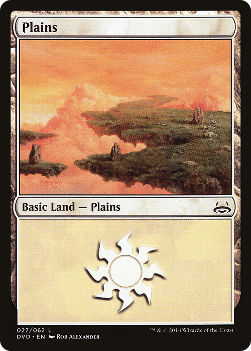 Plains (27) (Divine vs. Demonic) (DD3-027) - Duel Decks Anthology: Divine vs. Demonic