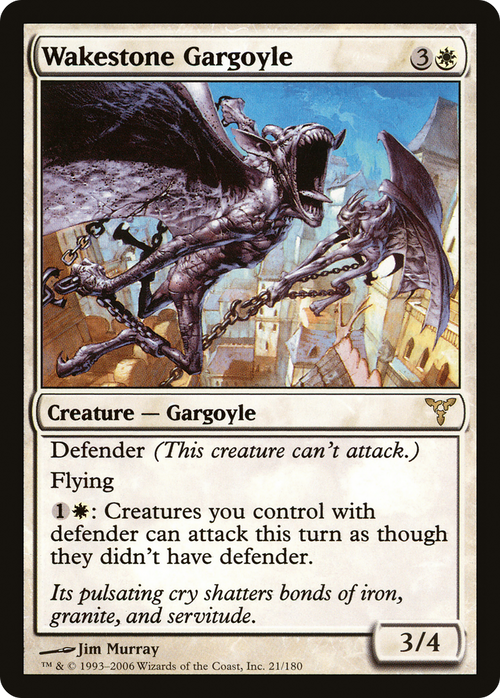Wakestone Gargoyle (DIS-021) - Dissension