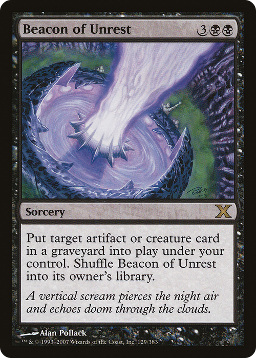 Beacon of Unrest (10E-129) - Tenth Edition