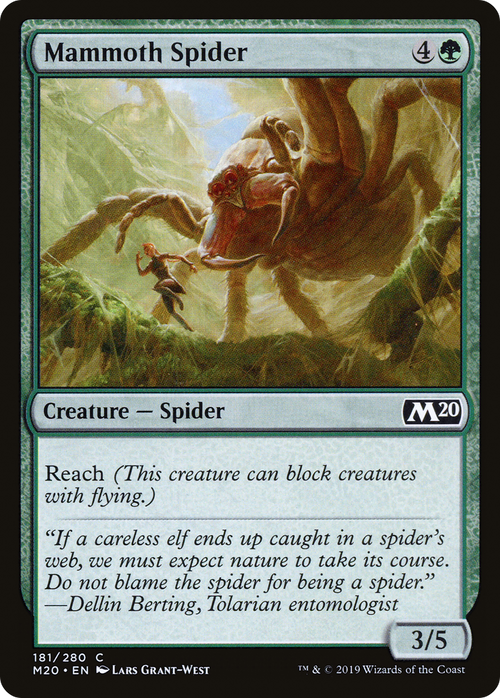Mammoth Spider (M20-181) - Core Set 2020