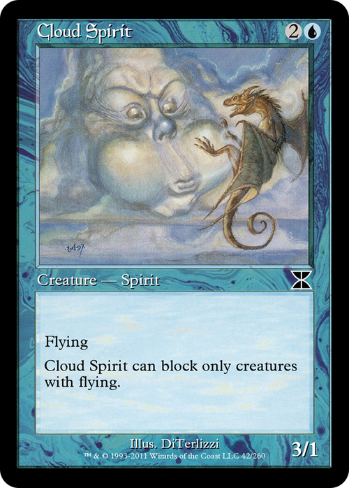 Cloud Spirit (ME4-042) - Masters Edition IV Foil
