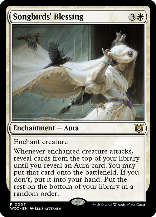 Songbirds' Blessing (WOC-007) - Wilds of Eldraine Commander