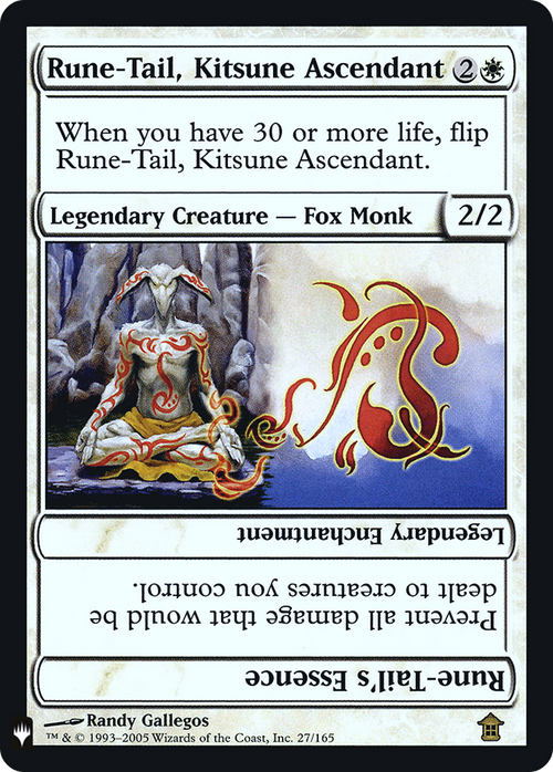 Rune-Tail, Kitsune Ascendant (LIST-SOK-27) - The List