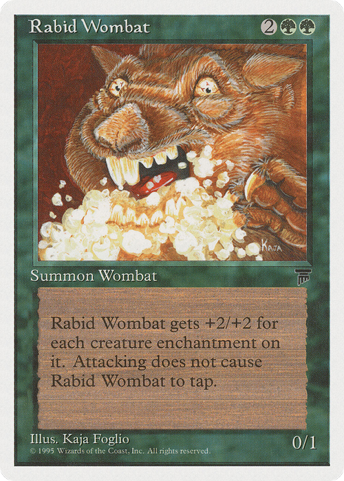 Rabid Wombat (CHR-) - Chronicles