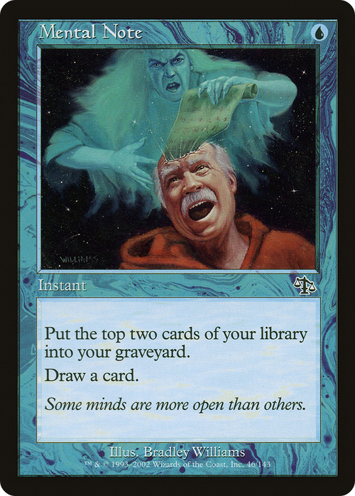 Mental Note (JUD-046) - Judgment Foil