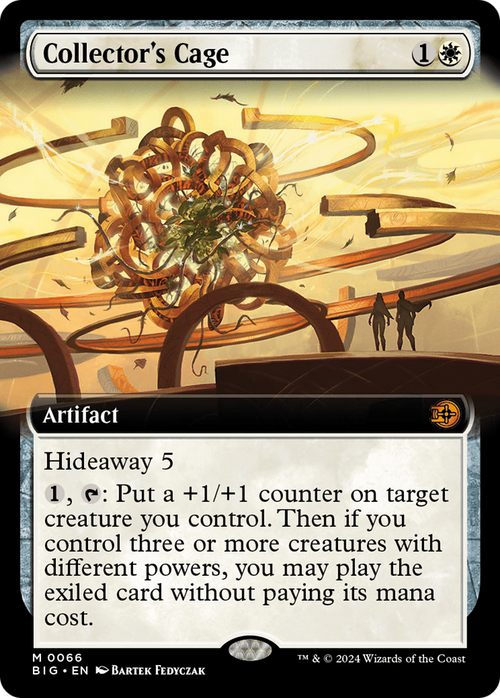 Collector's Cage (Extended Art) (BIG-066) - The Big Score: (Extended Art) Foil