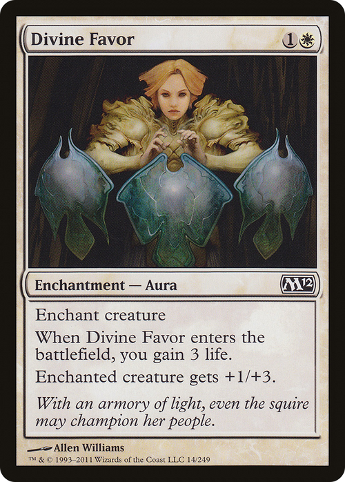 Divine Favor (M12-014) - Magic 2012
