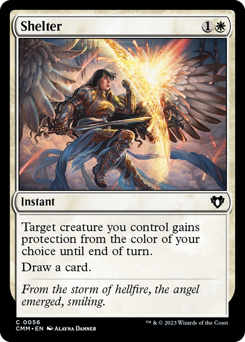 Shelter (CMM-056) - Commander Masters