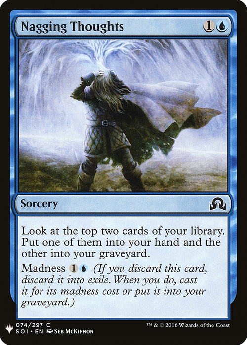 Nagging Thoughts (LIST-SOI-74) - The List
