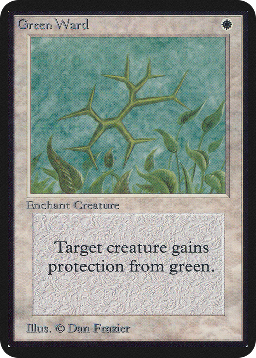 Green Ward (LEA-) - Limited Edition Alpha