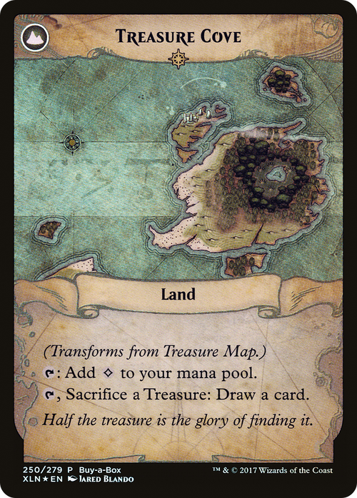 Treasure Map (BABP-250) - XLN Treasure Chest: (compasslanddfc) Foil