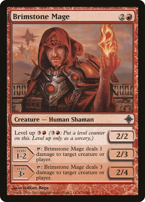 Brimstone Mage (ROE-137) - Rise of the Eldrazi Foil