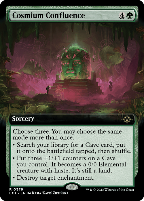 Cosmium Confluence (Extended Art) (LCI-379) - The Lost Caverns of Ixalan: (Extended Art)
