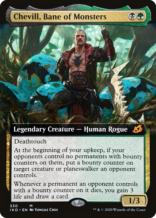 Chevill, Bane of Monsters (Extended Art) (IKO-330) - Ikoria: Lair of Behemoths: (Extended Art)