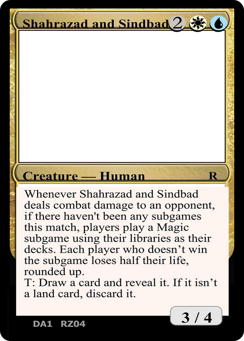 Shahrazad and Sindbad (UNK-) - Unknown Event