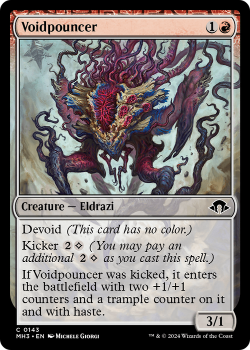 Voidpouncer (MH3-143) - Modern Horizons 3: (devoid)