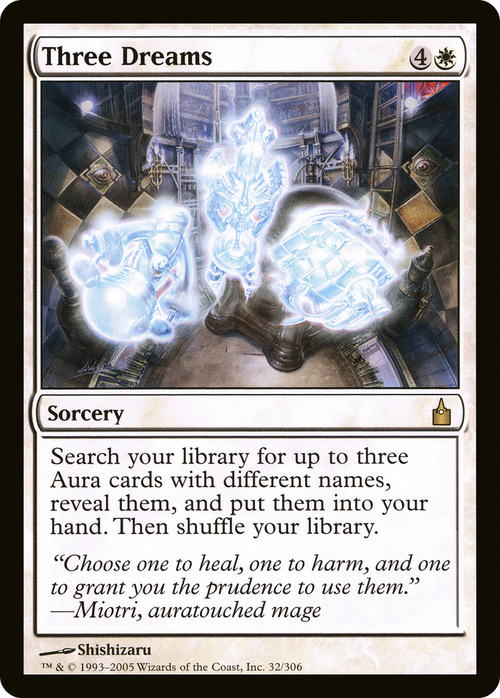 Three Dreams (RAV-032) - Ravnica: City of Guilds