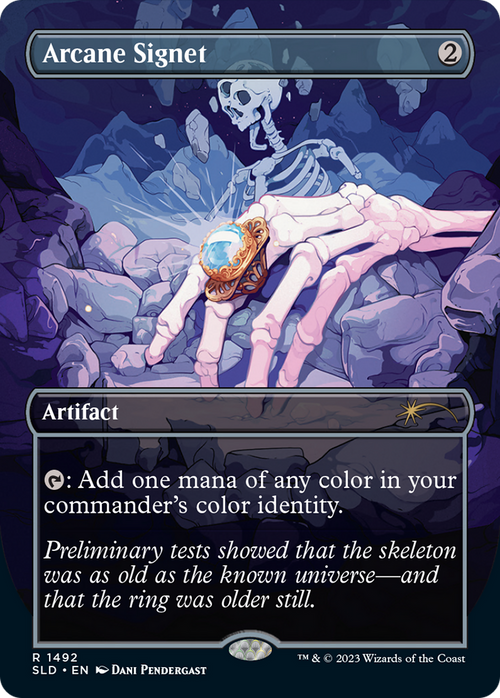 Arcane Signet (1492) (SLD-1492) - Secret Lair Drop (Borderless)