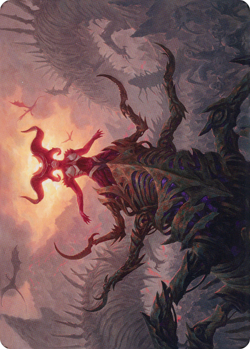 Sheoldred, the Apocalypse // Sheoldred, the Apocalypse (ADMU-026) - Dominaria United Art Series (Borderless)