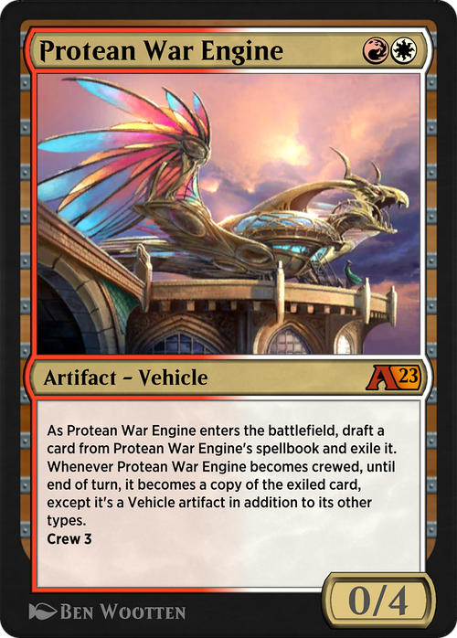 Protean War Engine (YDMU-025) - Alchemy: Dominaria