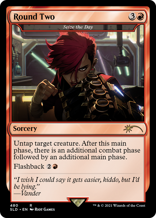 Round Two - Seize the Day (SLD-480) - Secret Lair Drop / Round Two Foil
