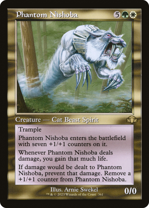 Phantom Nishoba (Retro Frame) (DMR-361) - Dominaria Remastered