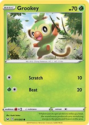 Grookey (Premium Collection) 011/202  - Holofoil Miscellaneous Cards & Products - Promo