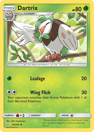Dartrix  SM  Cosmic Eclipse - Uncommon