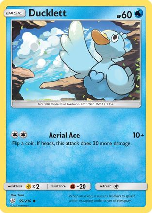 Ducklett 059  SM  Cosmic Eclipse - Common