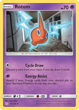 Rotom/236  SM  Cosmic Eclipse - Uncommon