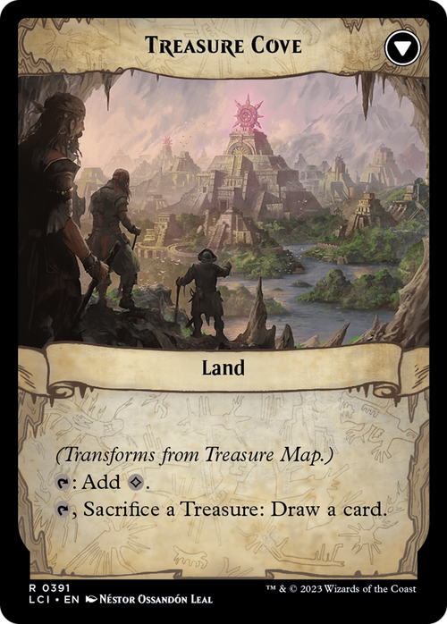 Treasure Map (Extended Art) (LCI-391) - The Lost Caverns of Ixalan: (Extended Art) Foil