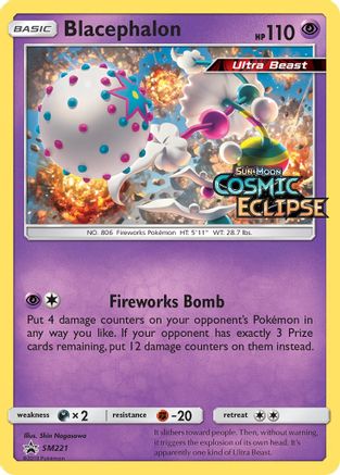Blacephalon - SM221 (Prerelease)  - Holofoil SM Promos - Promo