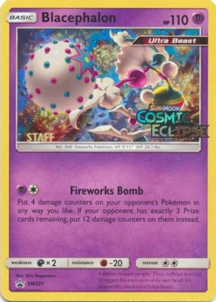 Blacephalon - SM221 (Prerelease) [Staff]  - Holofoil SM Promos - Promo