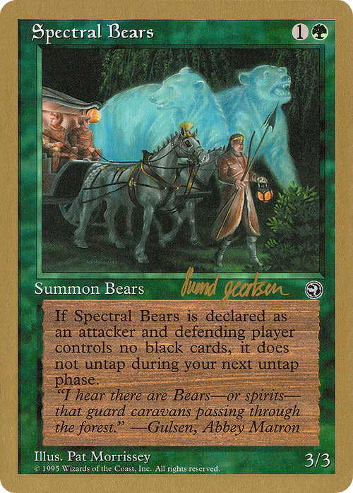 Spectral Bears - 1997 Svend Geertsen (HML) (WCD-) - World Championship Decks 1997