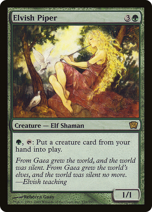 Elvish Piper (9ED-239) - 9th Edition Foil