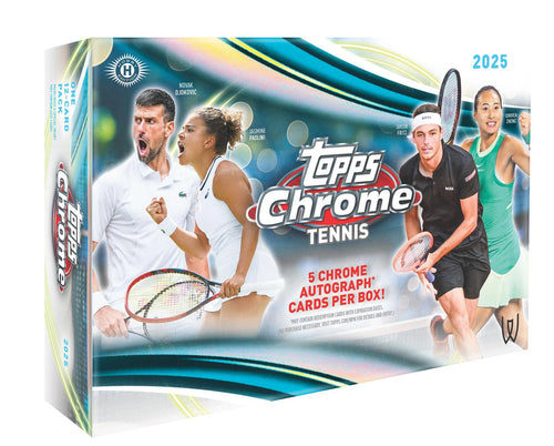2025 Topps Chrome Tennis Breakers Delight Box