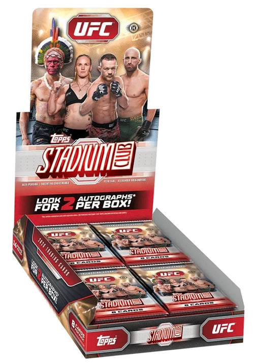 2026 Topps Stadium Club UFC Sealed Hobby Box