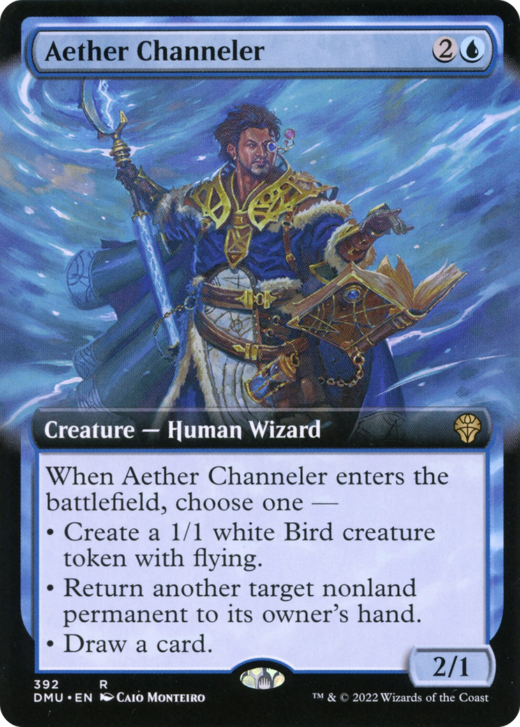 Aether Channeler (Extended Art) (DMU-392) - Dominaria United: (Extended Art)
