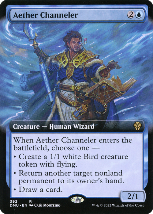 Aether Channeler (Extended Art) (DMU-392) - Dominaria United: (Extended Art)