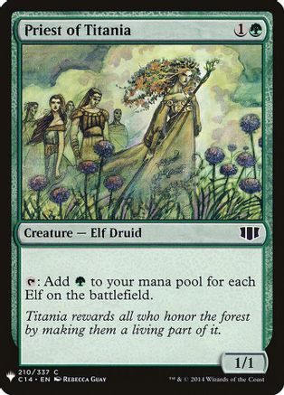 Priest of Titania (LIST-210) - The List Reprints