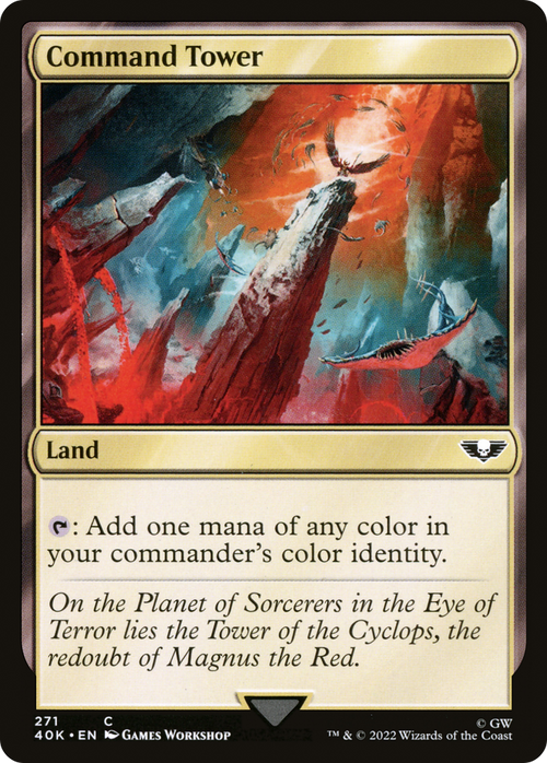 Command Tower (271) (40K-271) - Warhammer 40,000 Commander