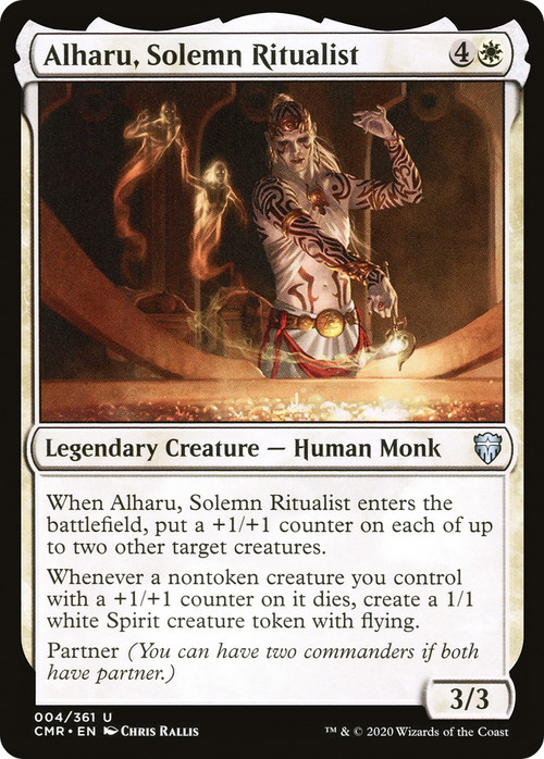 Alharu, Solemn Ritualist (CMR-004) - Commander Legends Foil