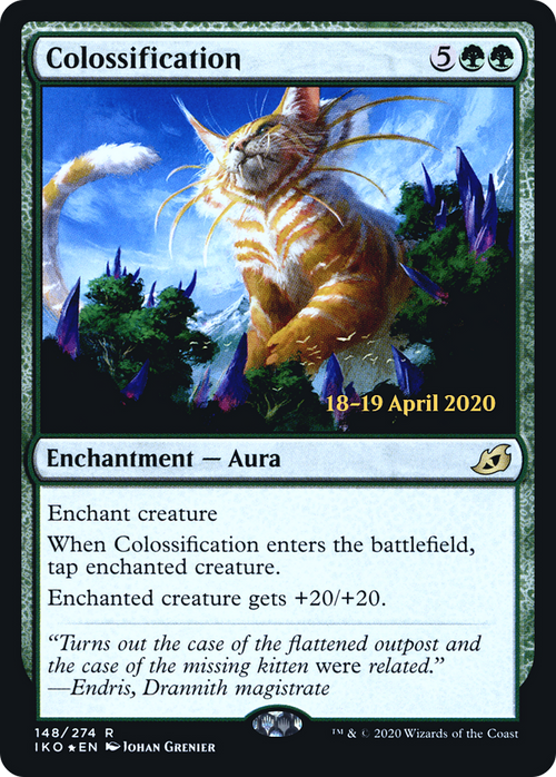 Colossification (PRE-148S) - Ikoria: Lair of Behemoths Promos Foil