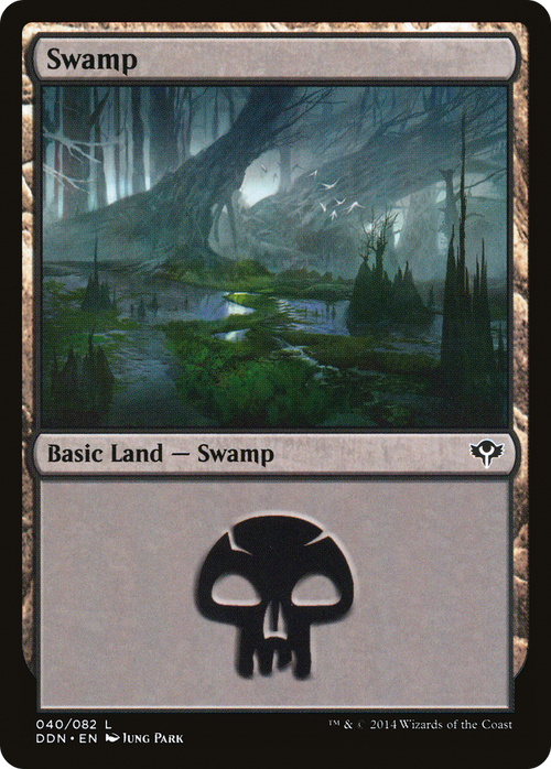Swamp (040) (DDN-040) - Duel Decks: Speed vs. Cunning