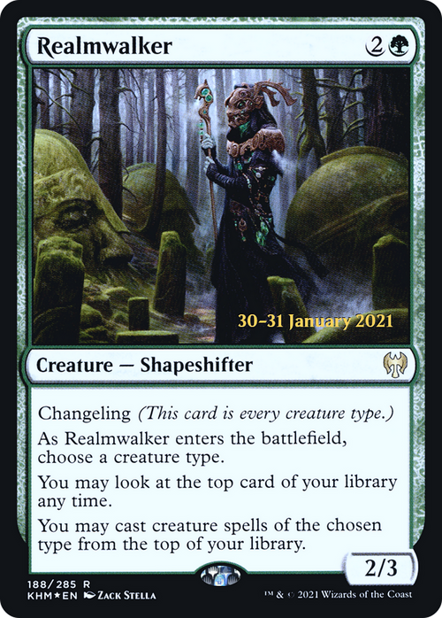 Realmwalker (PRE-188S) - Kaldheim Promos Foil