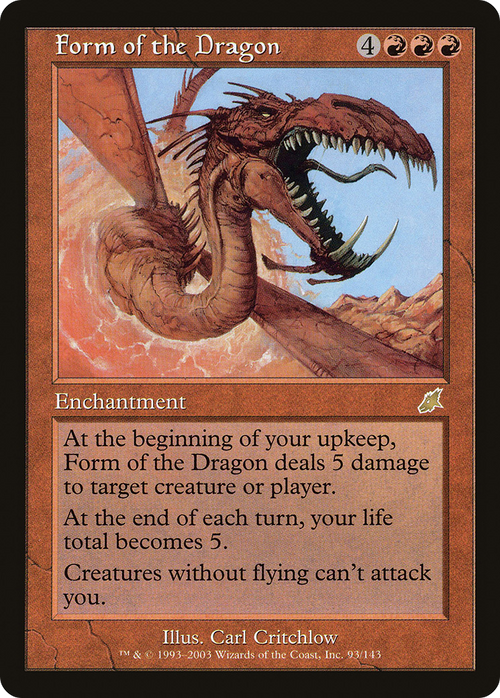 Form of the Dragon (SCG-093) - Scourge
