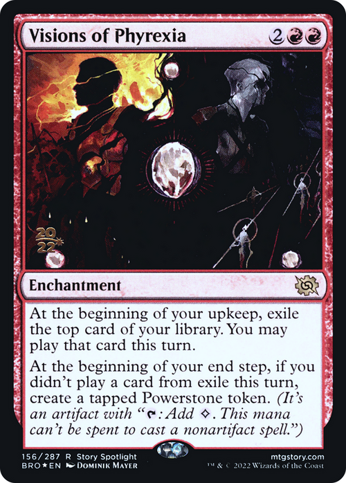 Visions of Phyrexia (PRE-156) - The Brothers' War Promos Foil