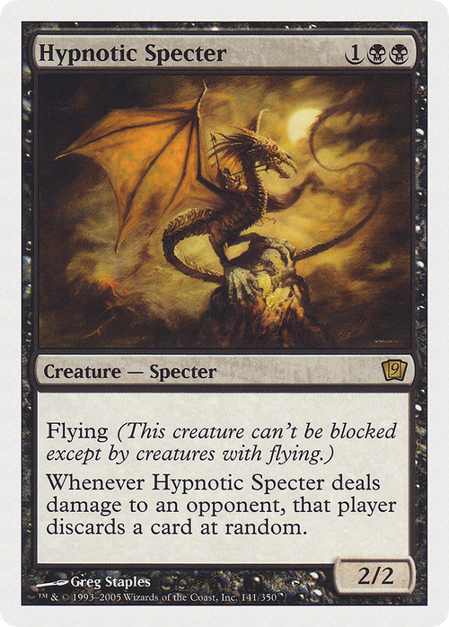 Hypnotic Specter (9ED-141) - 9th Edition Foil