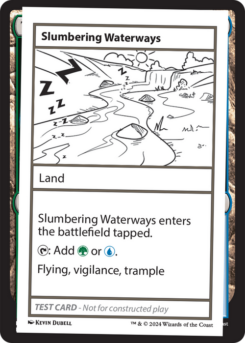 Slumbering Waterways (MB2PC-) - Mystery Booster 2